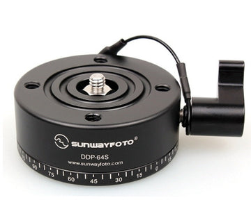 SunwayFoto DDP-64S Tripod Head Indexing Rotator Panoramic